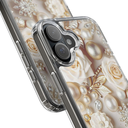 Clear Phone Case – Ivory Opulence
