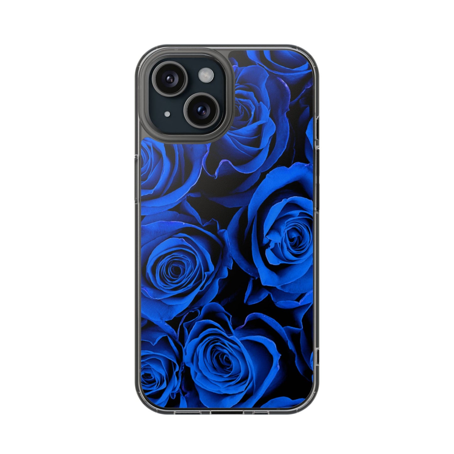 Clear Phone Case – Midnight Bloom