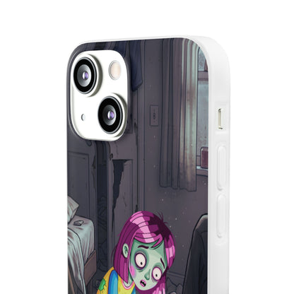 Zombie Girl Phone Case — Cute Creepy Cartoon Phone Cover