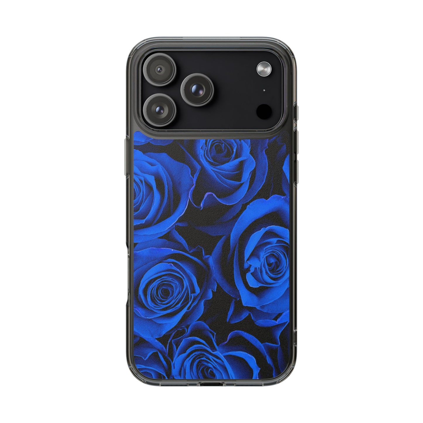 Clear Phone Case – Midnight Bloom