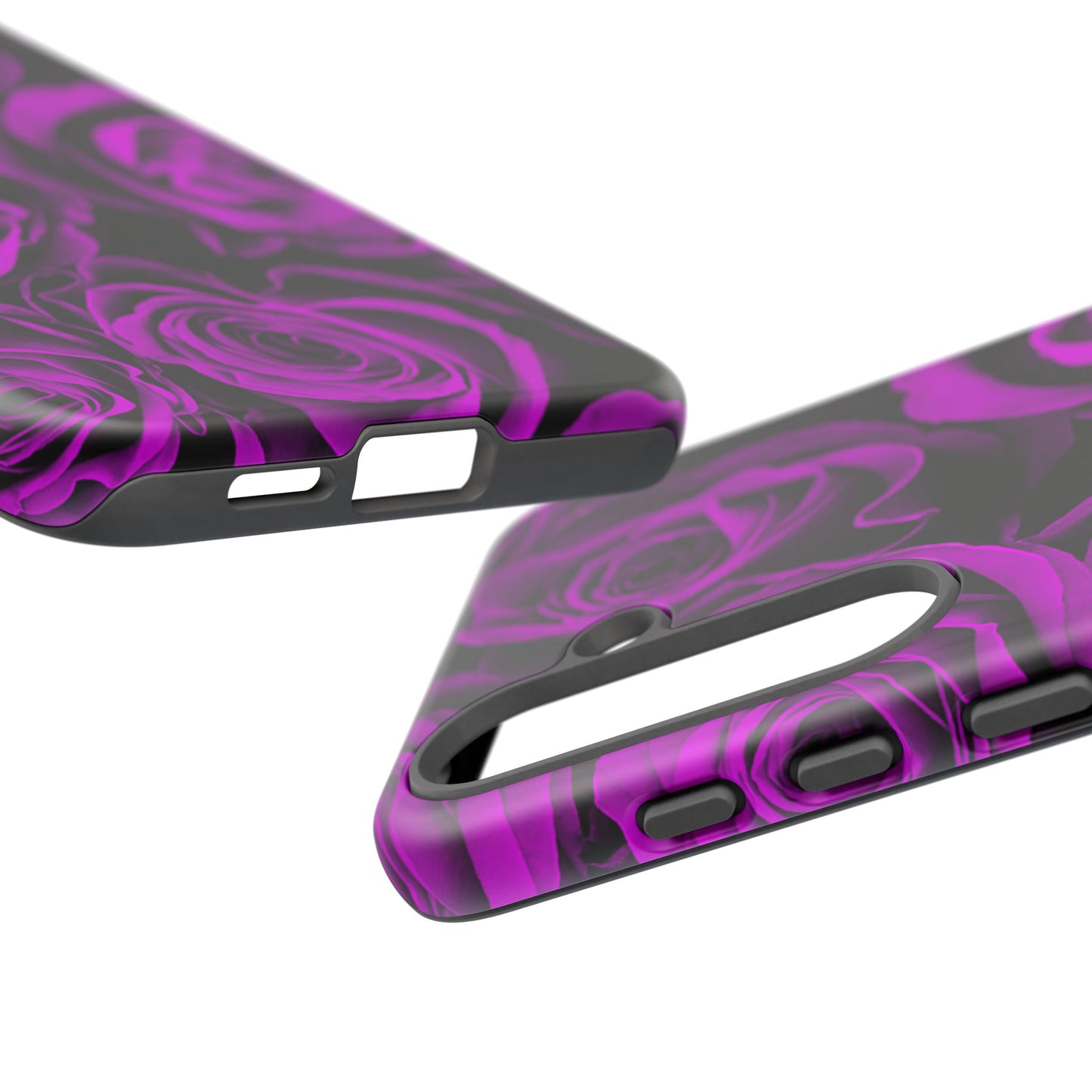 Protective Phone Case – Amethyst Roses
