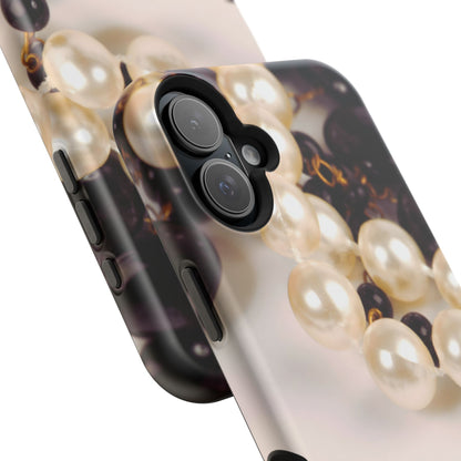 Wireless-Charging Compatible Case – Noir Pearl