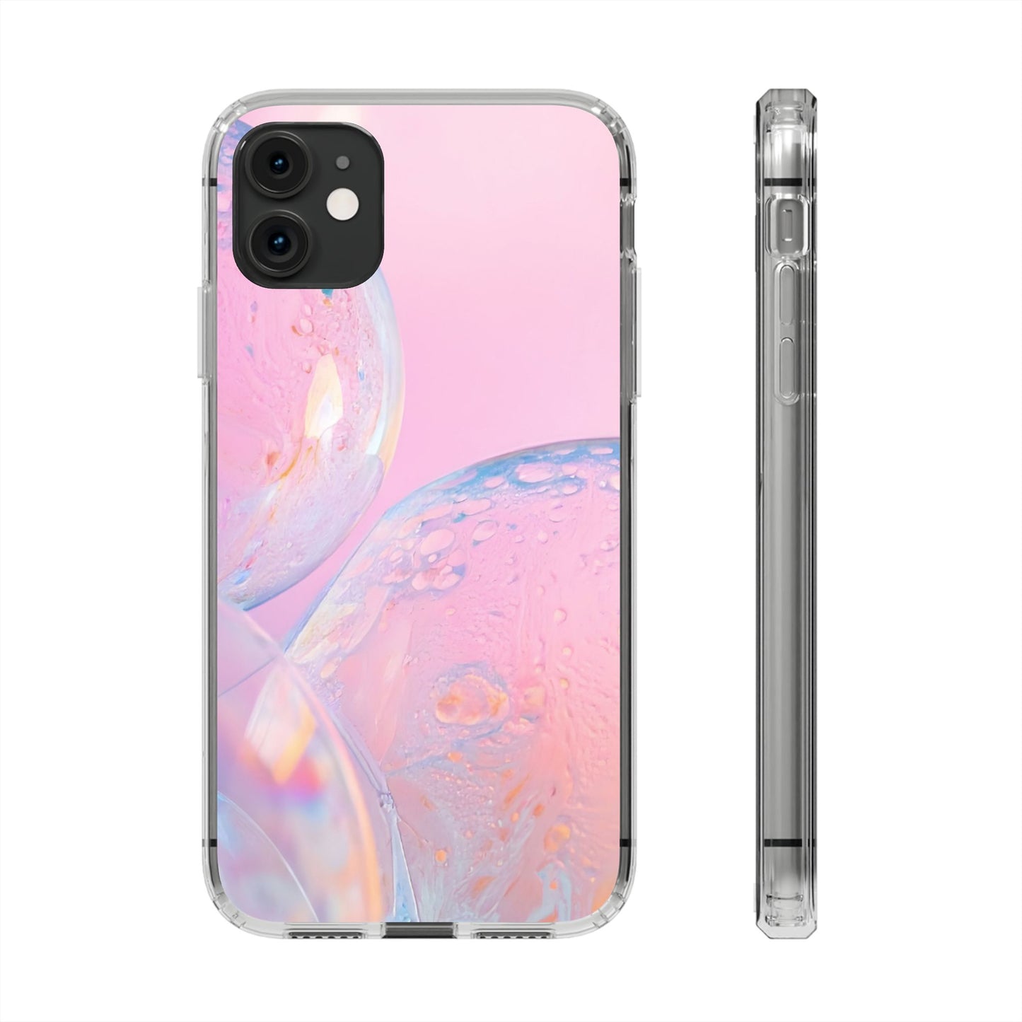 Clear Phone Case – Sugar Bubbles