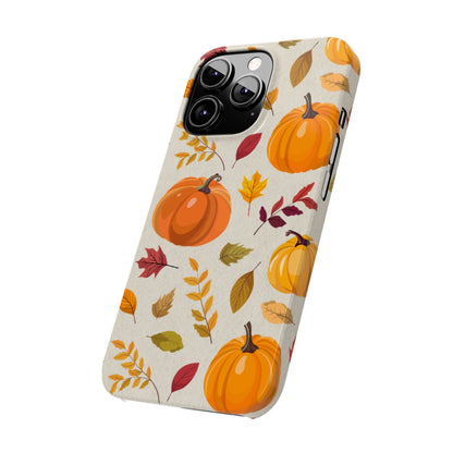 Slim Phone Case – Falling for Pumpkin