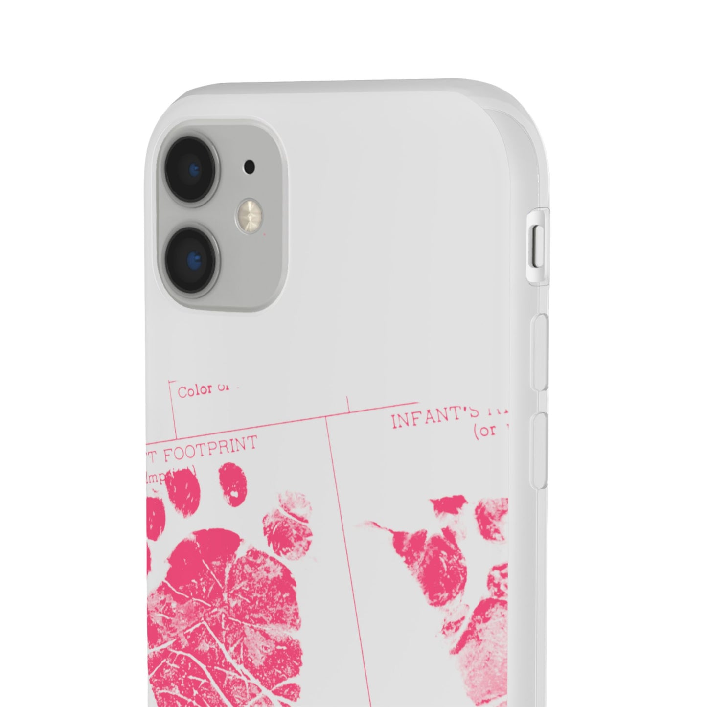 Flexi Case – Mom’s Little Pink Footprints