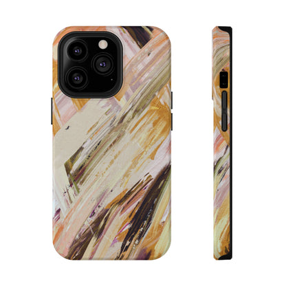 Impact-Resistant Phone Case – Brush & Bronze
