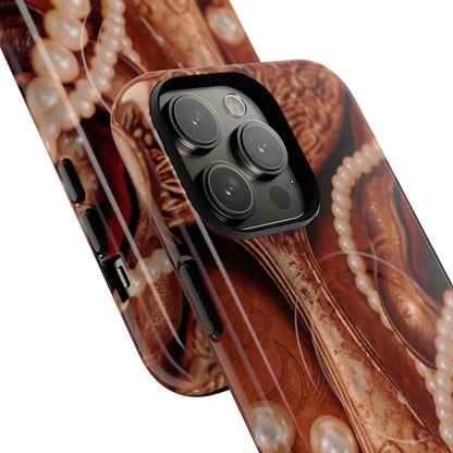 Protective Magnetic Phone Case – Bronze Vanity