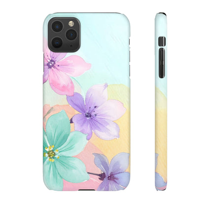 Snap Phone Case – Water Petal