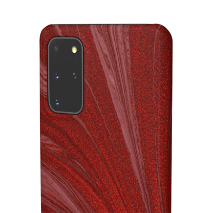Snap Phone Case – Crimson Current