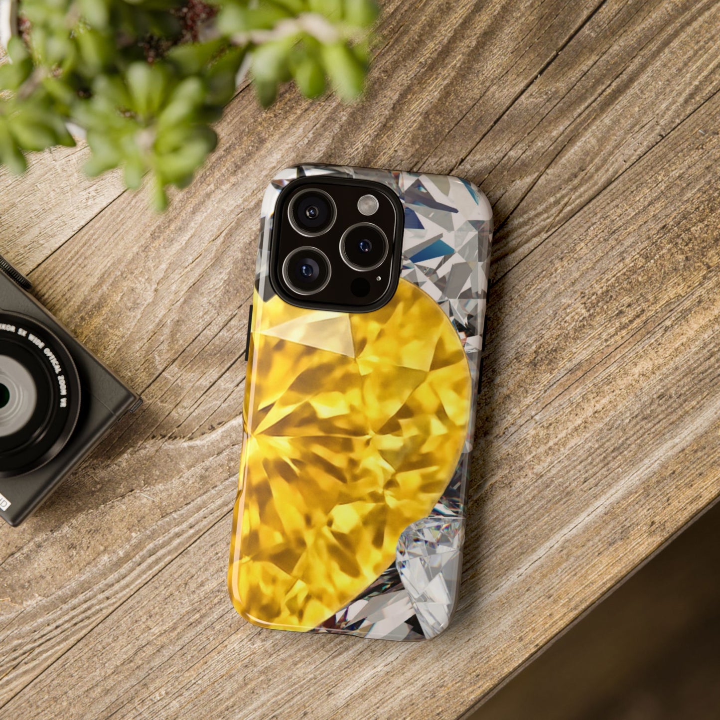 Protective Phone Case – Heart of Gold