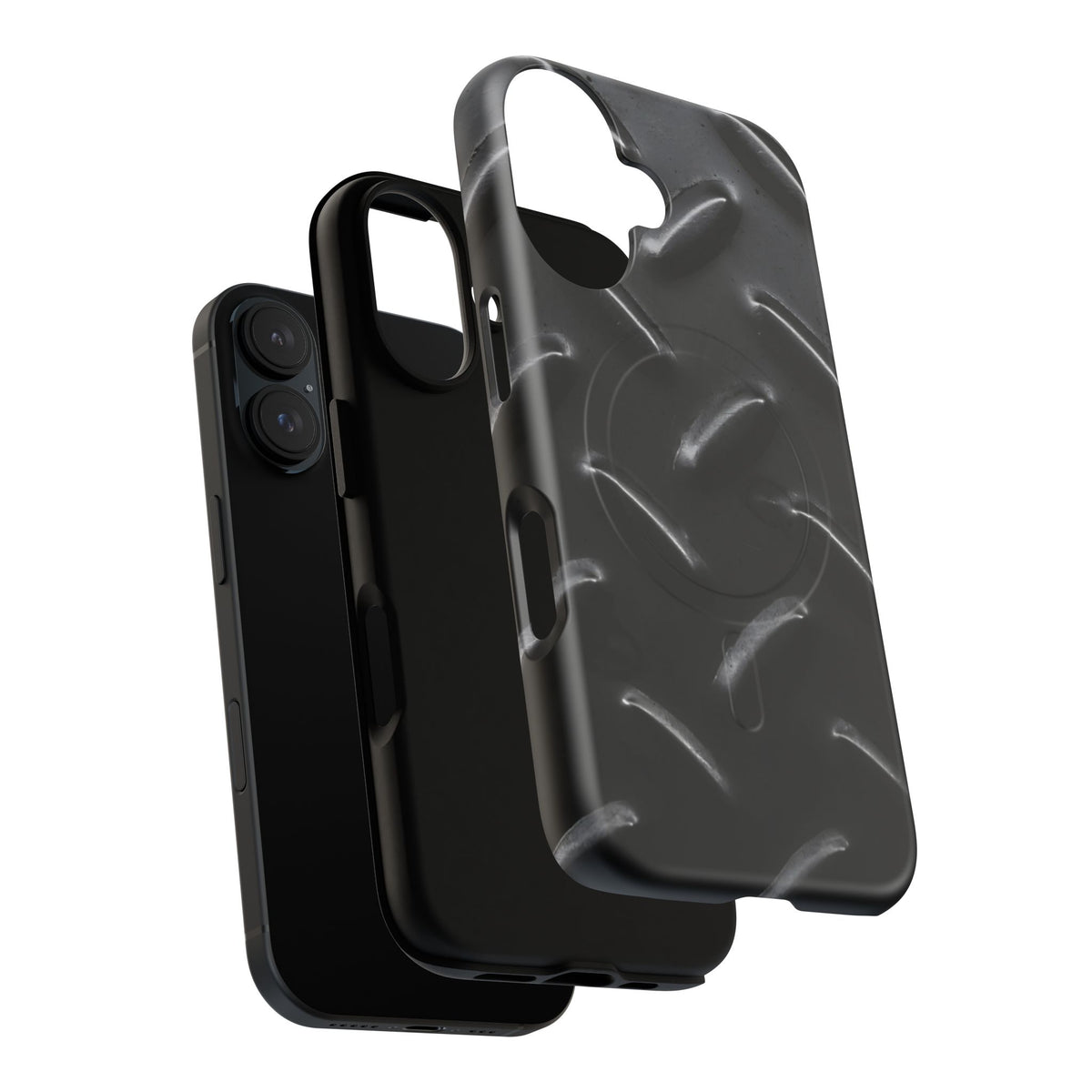 Protective Magnetic Phone Case – Blackout Plate
