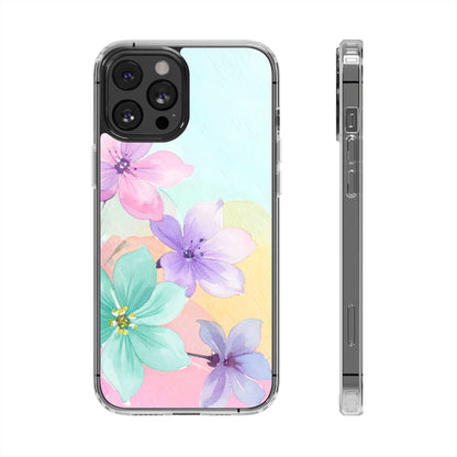 Clear Phone Case – Water Petal