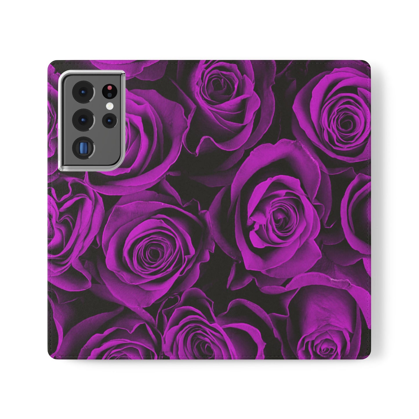 Flip Case – Amethyst Roses