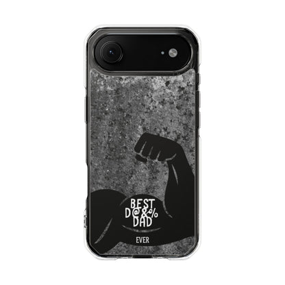 Clear Magnetic Phone Case – Best Dad Ever