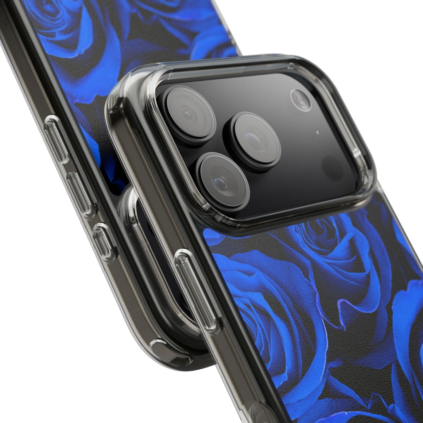 Clear Phone Case – Midnight Bloom