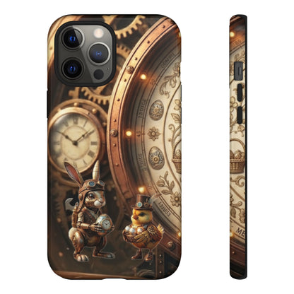 Protective Phone Case – Clockwork Cottontail