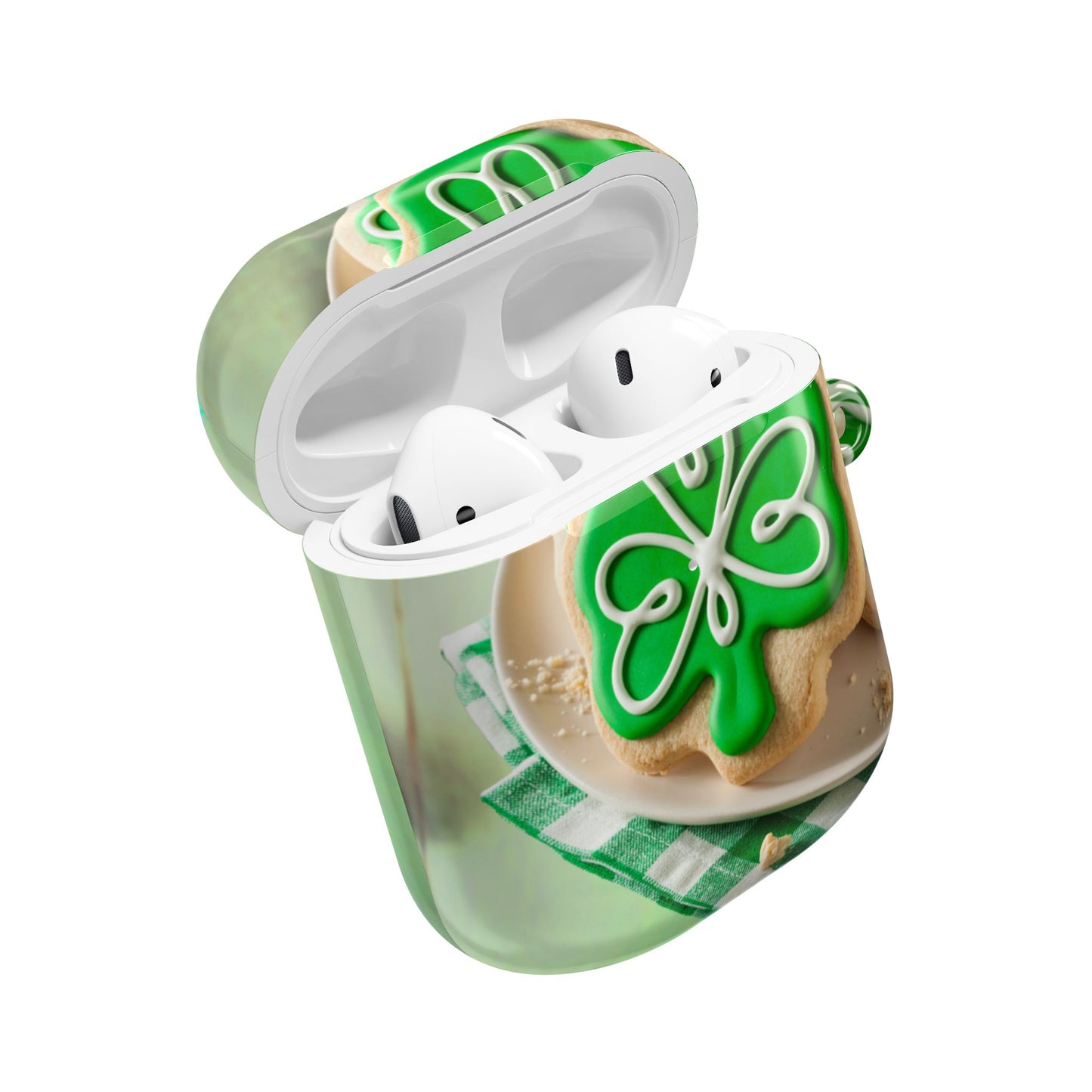 Wireless Earbud Case Cover – Shamrock Cookies