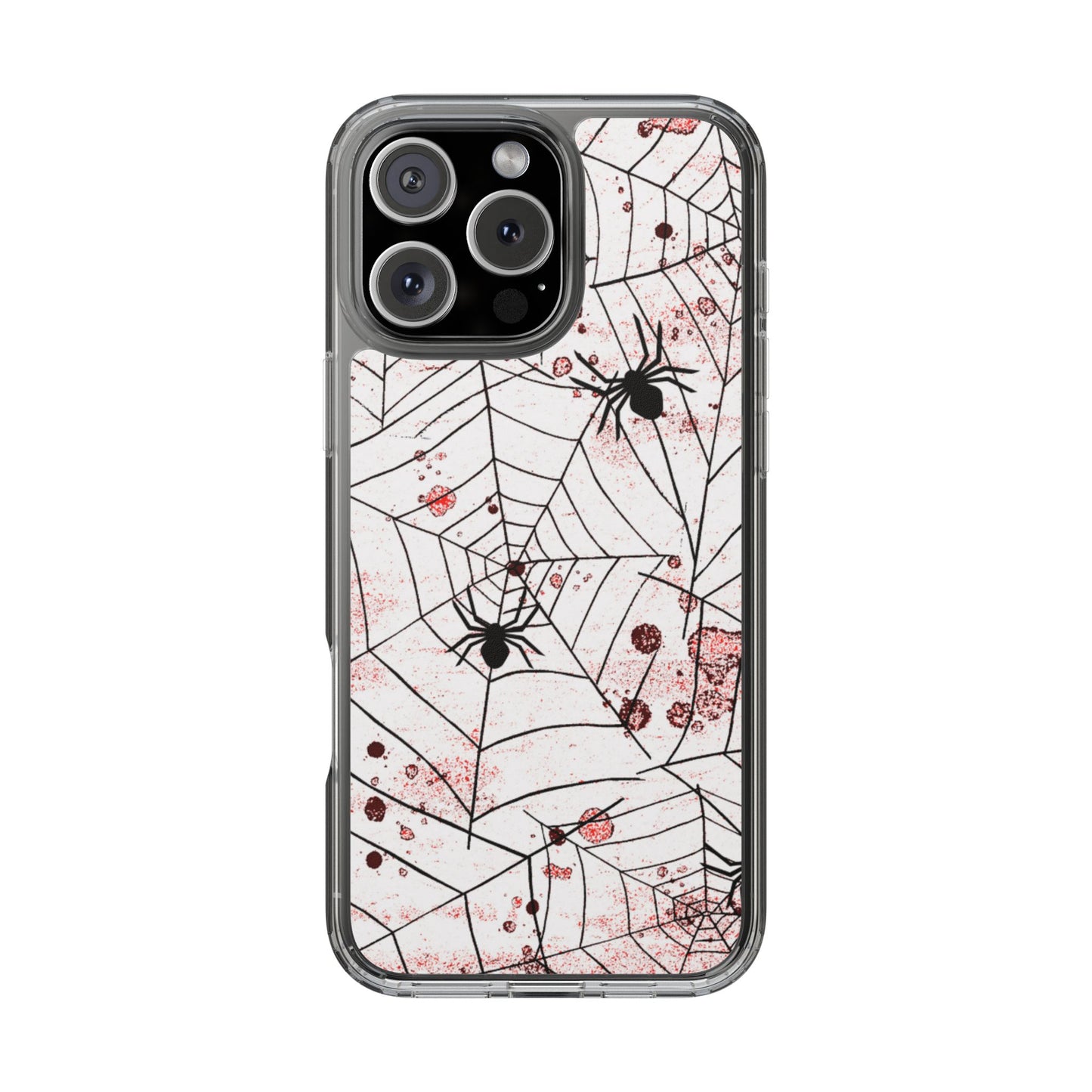 Clear Phone Case – Blood Web