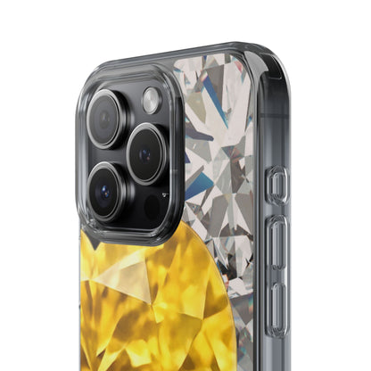 Clear Phone Case – Heart of Gold