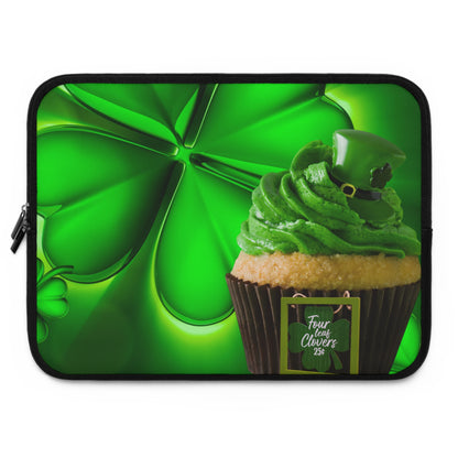 Laptop Sleeve – Lucky Clover Cupcake