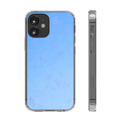 Clear Phone Case – Azure Fade