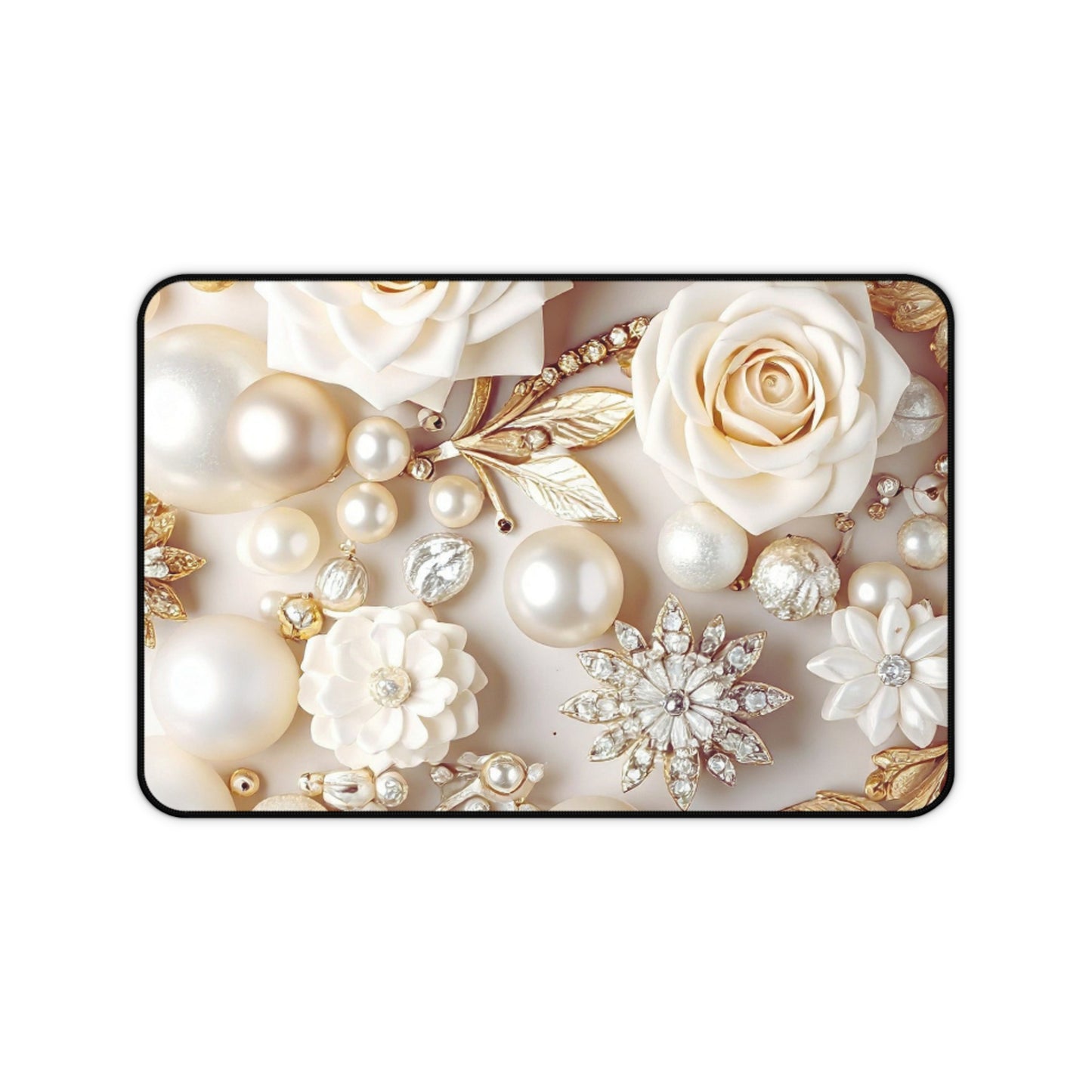 Desk Mat – Ivory Opulence