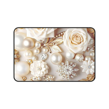 Desk Mat – Ivory Opulence