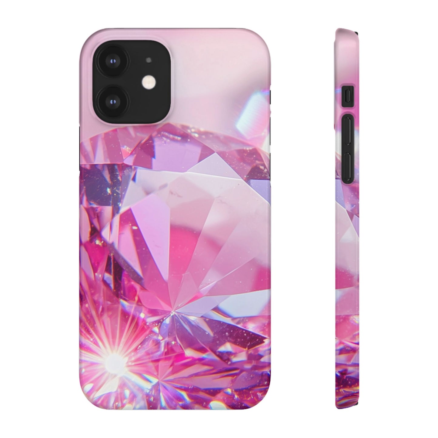 Snap Phone Case – Pink Ice