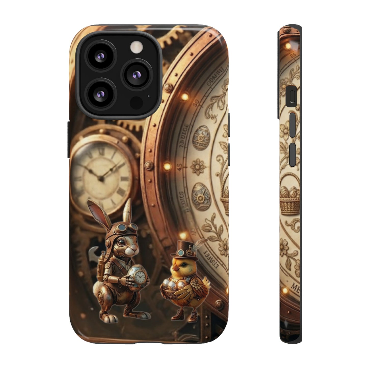 Protective Phone Case – Clockwork Cottontail