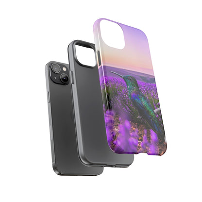 Protective Phone Case – Hummingbird Reverie