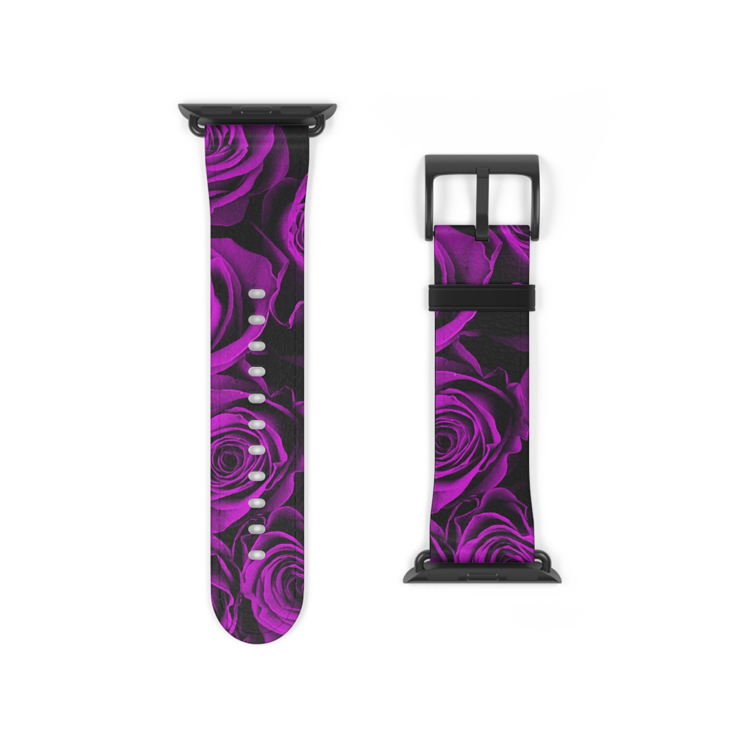 Watch Band – Amethyst Roses