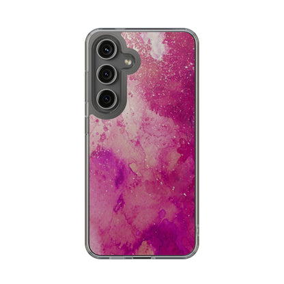Clear Phone Case – Spilled Wine