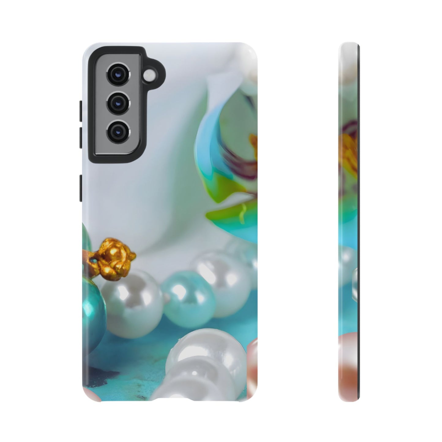 Protective Phone Case – Mermaid's Pearl