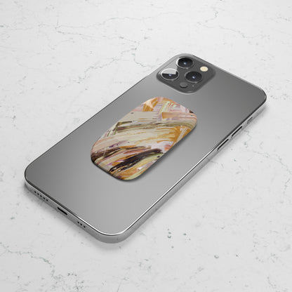 Phone Grip – Brush & Bronze