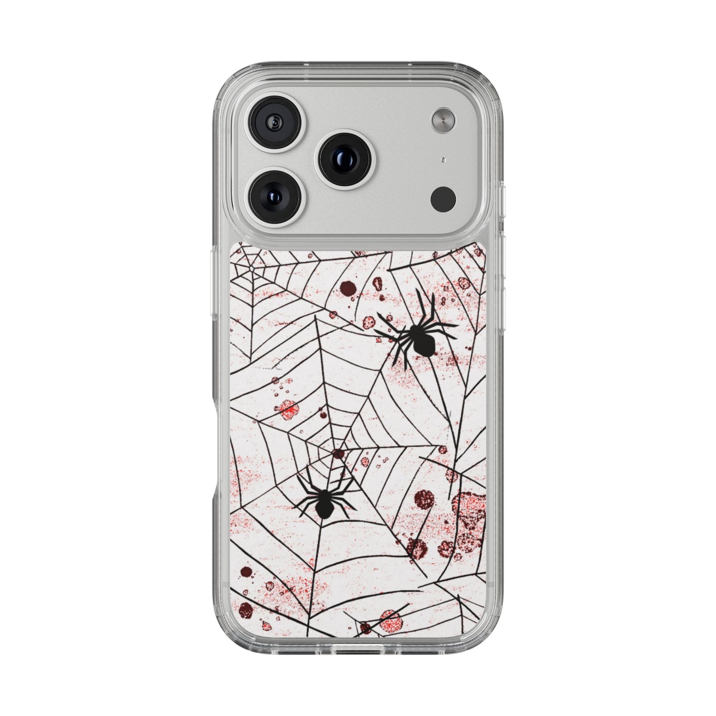 Clear Phone Case – Blood Web