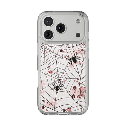 Clear Phone Case – Blood Web