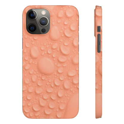 Snap Phone Case – Apricot Rain