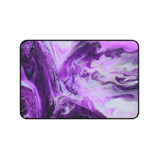 Neoprene Desk Mat – Midnight Amethyst
