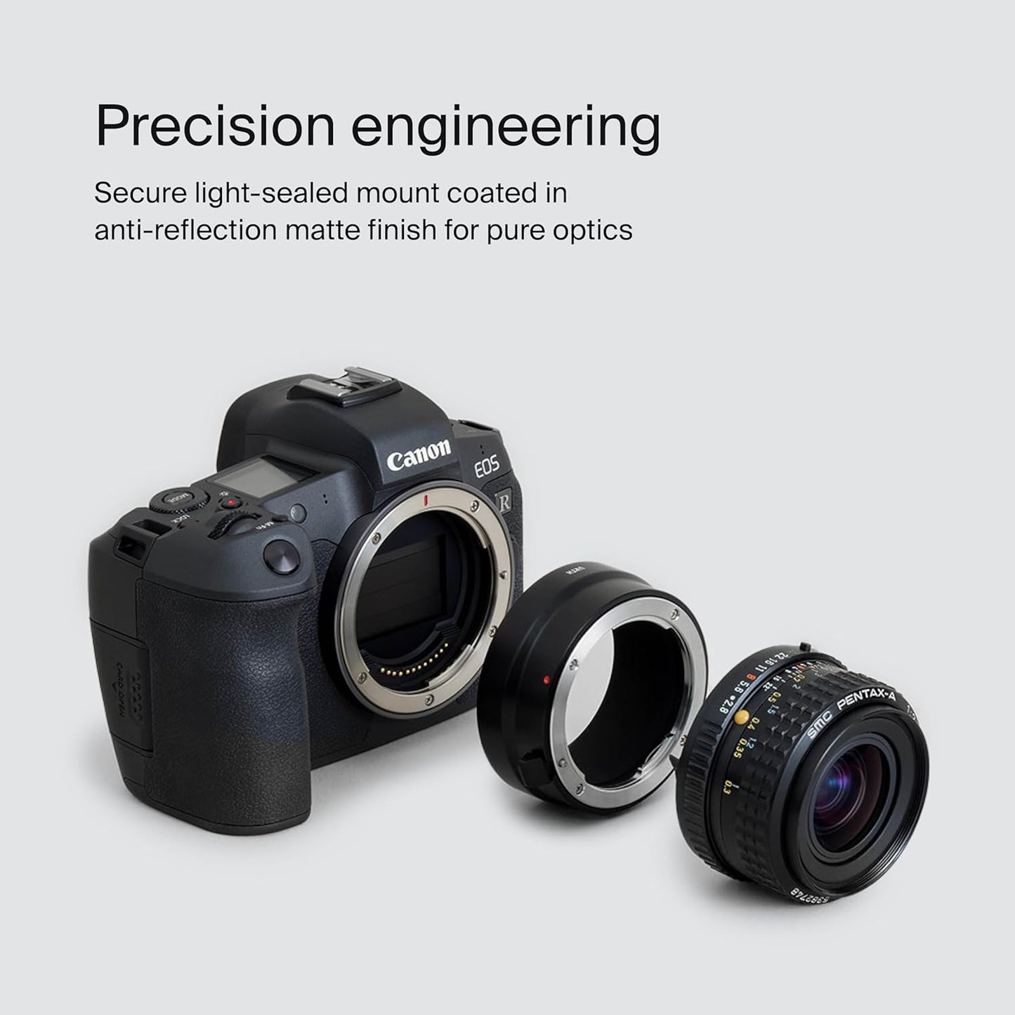 Lens Mount Adapter: Compatible with Pentax K Lens to RF Camera Body