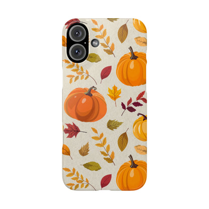 Slim Phone Case – Falling for Pumpkin