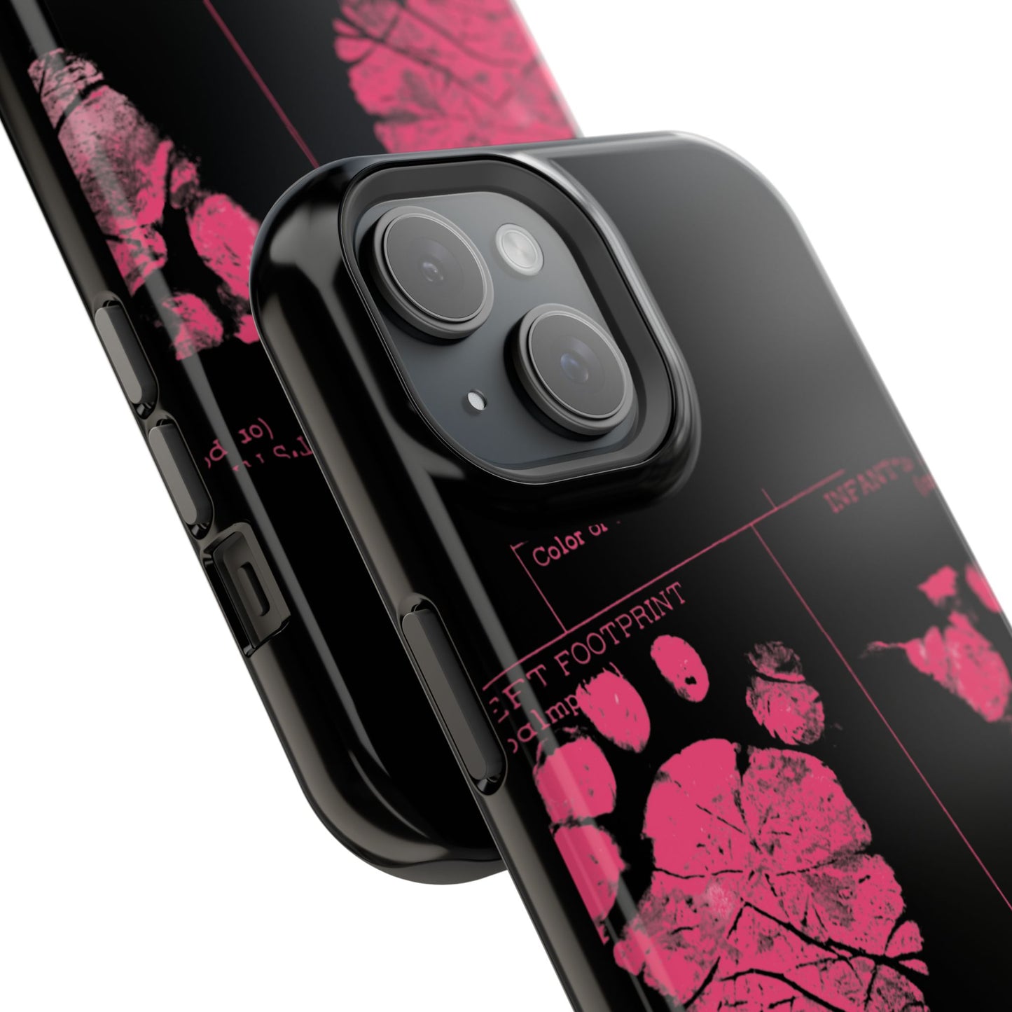Wireless-Charging Compatible Case – Mom’s Little Pink Footprints