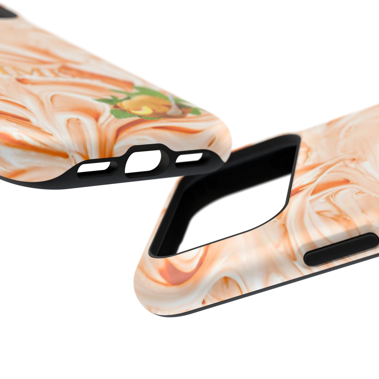 Impact-Resistant Phone Case – Peach Sorbet