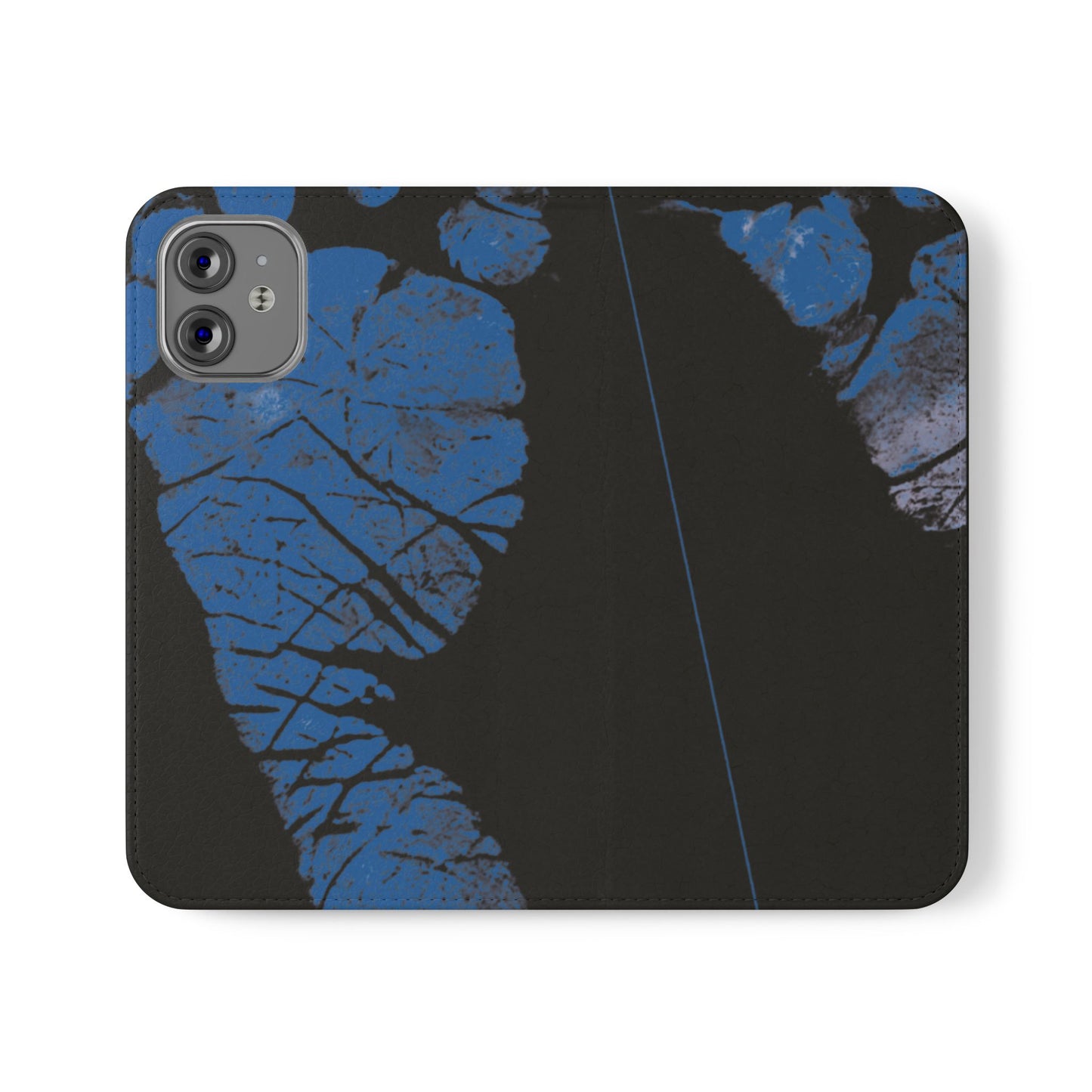Flip Case – Mom’s Little Blue Footprints