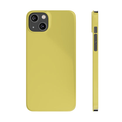 Slim Phone Case – Cornfield Gold – Compatible with iPhone 11–17 Series