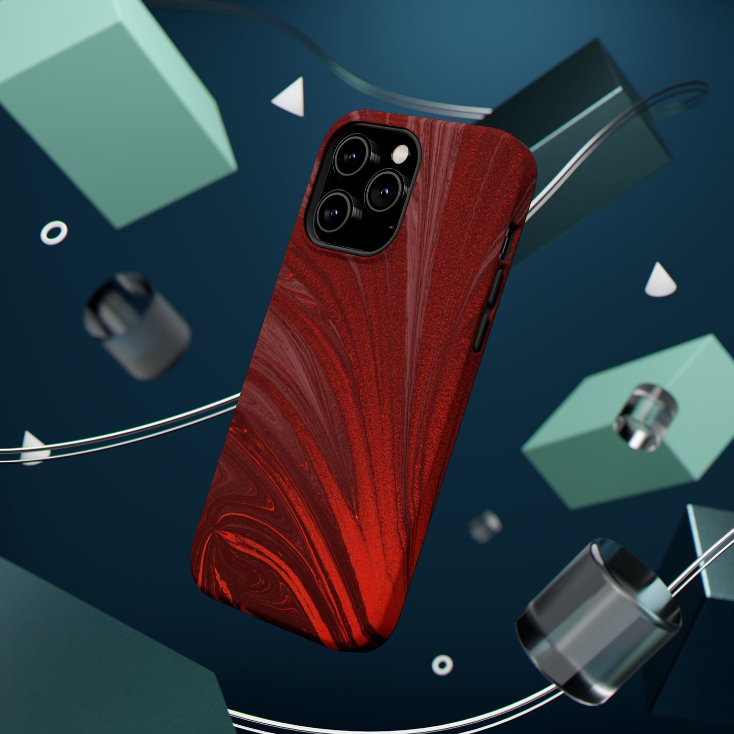 Wireless-Charging Compatible Case – Crimson Current