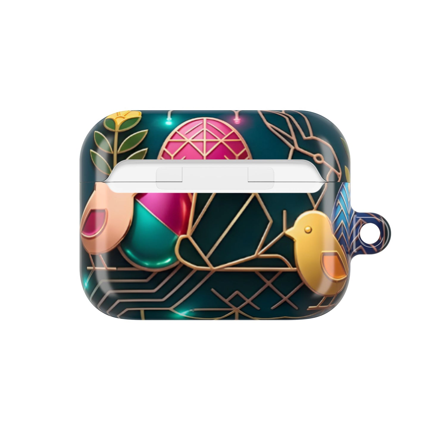 Earbud Case Cover – Jeweled Garden