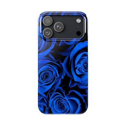 Slim Phone Case – Midnight Bloom