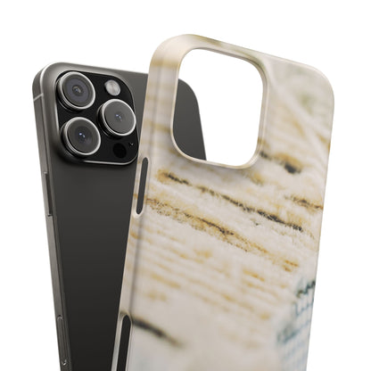 Snap Phone Case – Woven Warmth