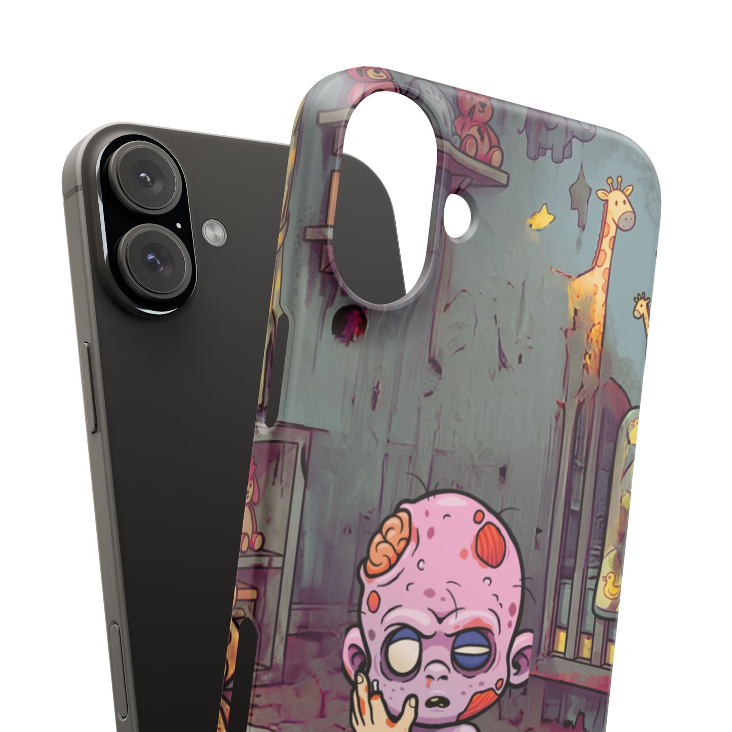 Phone Case — Creepy Cute Zombie Baby Nursery Design