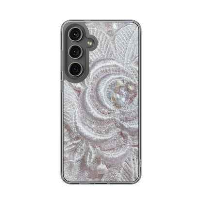 Clear Phone Case – Lace Veil